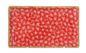 Nicholas Mosse Red Lawn Rectangular Plate Medium